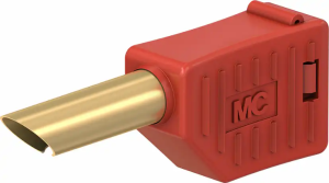 4 mm Stecker, Lötanschluss, rot, 22.2642-22