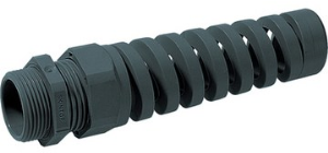 Kabelverschraubung, M20, 24 mm, Klemmbereich 5 bis 12 mm, IP68, schwarz, 53017830