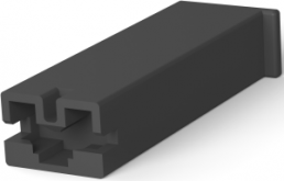 Isoliergehäuse für 4,75 mm, 1-polig, Nylon, UL 94V-0, schwarz, 173974-2