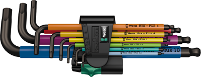 05073593001 Wera Winkelschlüssel, Sechskant und Torx Bild 1