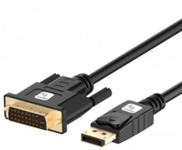 DisplayPort 1.2 auf DVI Kabel, schwarz, 3 m