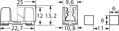 65800001009 Littelfuse Sicherungshalter Bild 2