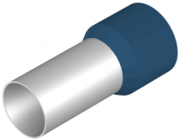Isolierte Aderendhülse, 120 mm², 50 mm/30 mm lang, blau, 9028220000