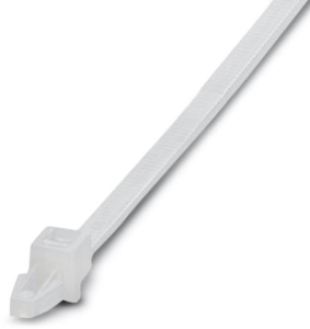 Kabelbinder, Polyamid, (L x B) 150 x 3.6 mm, Bündel-Ø 1.5 bis 38 mm, transparent, -40 bis 85 °C