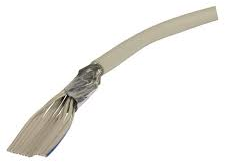 Flachbandleitung, 15-polig, RM 1.27 mm, 0,09 mm², AWG 28, grau
