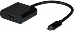 USB Typ C - HDMI Adapter, 4K60Hz, schwarz