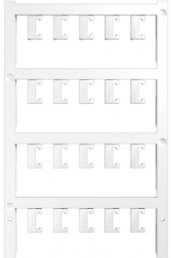 Polyamid Gerätemarkierer, (L x B) 11 x 6.6 mm, weiß, 200 Stk