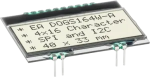 EA DOGS164W-A DISPLAY VISIONS LCD-Module