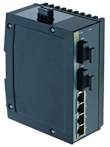 Ethernet Switch, unmanaged, 6 Ports, 100 Mbit/s, 24 VDC, 24031042220