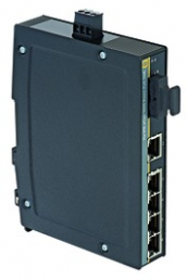 Ethernet Switch, unmanaged, 6 Ports, 1 Gbit/s, 24-48 VDC, 24034051200