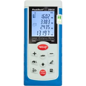 P 2802 PeakTech Bandmaße, Maßstäbe, Messschieber