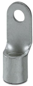 Unisolierter Ringkabelschuh, 25 mm², AWG 4, 5.3 mm, M5, metall