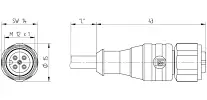 934733014 Lumberg Automation Sensor-Aktor Kabel Bild 2