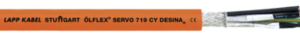 PVC Servoleitung ÖLFLEX SERVO 719 CY 4 G 1,5 mm², geschirmt, orange