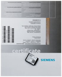 SIMATIC S7-F/P Pressensicherheits-Bibliothek TIA Portal Upgrade Lizenz, 6AU18370EA100EX1