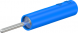 Zählprüf-Adapter, blau, CAT III, 600 V