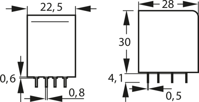 9-1419111-2 Schrack Industrierelais Bild 2