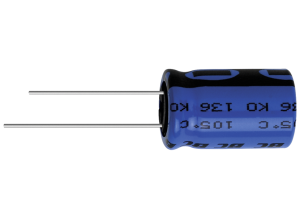 Elektrolytkondensator, 47 µF, 100 V (DC), ±20 %, radial, RM 5 mm, Ø 10 mm