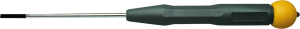 ESD Schraubendreher, 2,5 mm, Schlitz, KL 75 mm, L 172 mm, 640110