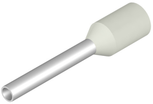 Isolierte Aderendhülse, 0,75 mm², 16 mm/10 mm lang, weiß, 9028290000