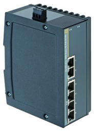 Ethernet Switch, unmanaged, 6 Ports, 100 Mbit/s, 24 VDC, 24031060020
