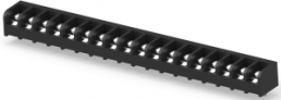 Leiterplattenklemme, 18-polig, 0,326-3,31 mm², 20 A, Schraubanschluss, schwarz, 2-1437649-9