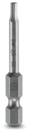 Schraubendreherbit, 2,5 mm, Sechskant, KL 50 mm, L 50 mm, 1212646