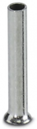 Unisolierte Aderendhülse, 0,5 mm², 8 mm lang, silber, 3202481