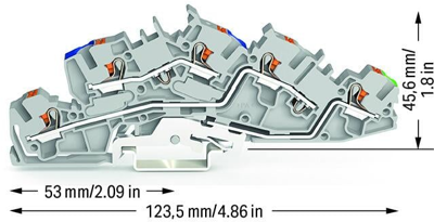 2205-7646 WAGO Reihenklemmen Bild 2
