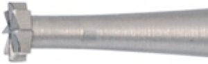 Feinfräser, Ø 2.3 mm, Schaft-Ø 2.35 mm, Flach, Stahl, Wolfram-Vanadium stahl, 3 104 023