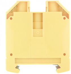 Schutzleiter-Reihenklemme, Schraubanschluss, 2,5-35 mm², 2-polig, 4200 A, 8 kV, gelb/grün, 1012600000