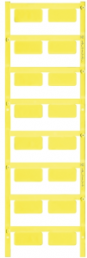 Polyamid Gerätemarkierer, (L x B) 27 x 12.5 mm, gelb, 80 Stk