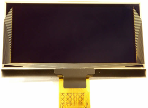 OLED-Display grafisch, 2,7 Zoll, 128x64 Yellow DEP 128064K1-Y