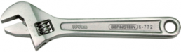 Rollgabelschlüssel, 0-19 mm, 15°, 150 mm, 135 g, Chrom-Vanadium Stahl, 6-772