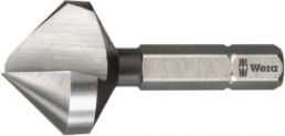 Einschneide-Kegelsenker-Bit, M10, 1/4" Bit, 43 mm, Spirallänge 22 mm, Stahl, DIN 1173-D, 05104665001