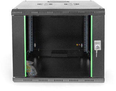 DN-19 09U-6/6-SW DIGITUS Schaltschränke, Serverschränke Bild 2