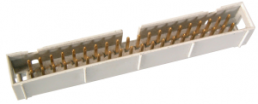 Schneidklemmsteckverbinder, 16-polig, RM 2.54 mm, gerade, grau, 20416.1