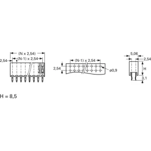1-215309-3 AMP Steckverbindersysteme