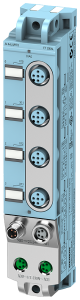 Sensor-Aktor-Verteiler, 4 x M12 (5-polig), 6ES7144-5KD00-0BA0