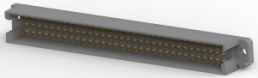 Messerleiste, Typ R, 96-polig, a-b-c, RM 2.54 mm, Lötstift, gerade, vergoldet, 5650470-5