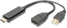 AK-330101-002-S DIGITUS Adapter für AV Steckverbinder