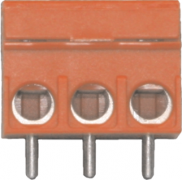 Leiterplattenklemme, 2-polig, RM 5 mm, 0,34-2,5 mm², 15 A, Schraubanschluss, rot, 20875002