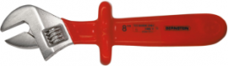 Rollgabelschlüssel, 0-26 mm, 15°, 200 mm, 300 g, Chrom-Vanadium Stahl, 16-773 VDE