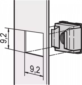 21100-215 SCHROFF Muttern, Scheiben, Ringe
