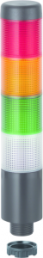 LED-Signalsäule mit Summer, Ø 38 mm, 85 dB, 2900 Hz, weiß/grün/gelb/rot, 24 V AC/DC, 699 240 75