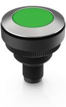 LED-Signalleuchte, 28 V, grün, Einbau-Ø 30.3 mm, LED Anzahl: 1