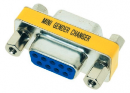 Gender Changer, D-Sub 1, 9-polig, Buchse/Stift