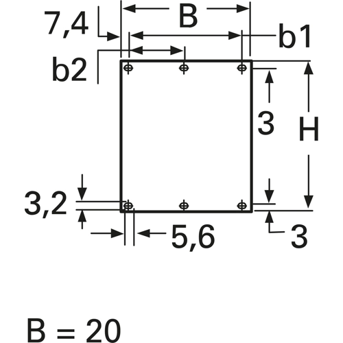 TFP 3 4 Fischer Elektronik Gehäusezubehör Bild 2