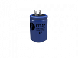 Elektrolytkondensator, 100 µF, 500 V (DC), -10/+30 %, Becher, Ø 35 mm
