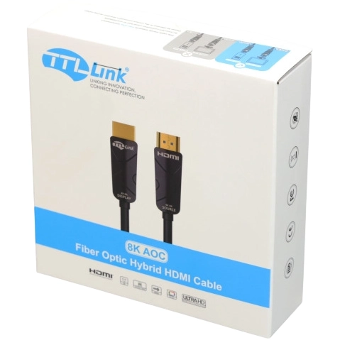 HDMI-UHS-AOC-10,0M TTL Network Konfektionierte Audiokabel, Displaykabel Bild 4